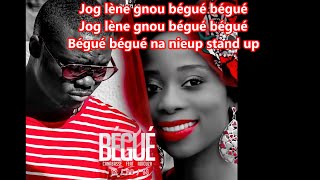 Canabasse - Bégué (Feat. Adiouza) (Lyrics)