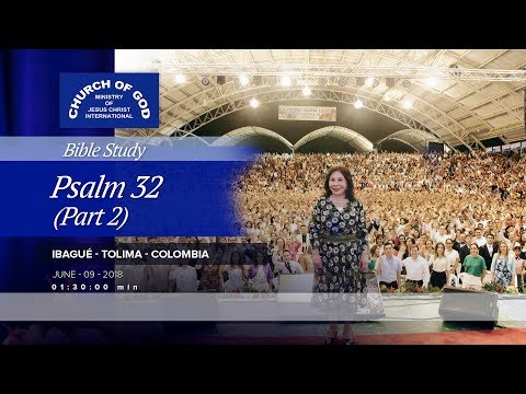 490 - Estudio bíblico Salmo 32 Parte 2 , Ibagué Colombia, Hna. María Luisa Piraquive