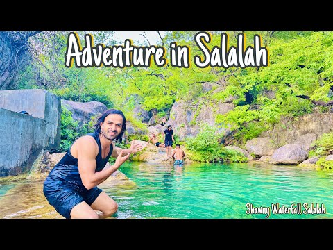 Most Dangerous Adventure On Mountains | Shawny Waterfall Salalah | Ain Hasheer Salalah | Oman