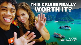 HALONG BAY Day Cruise Adventure in Vietnam!🇻🇳