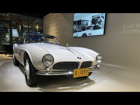 1957 Elvis' BMW 507 in Federweiß #bmwclassic