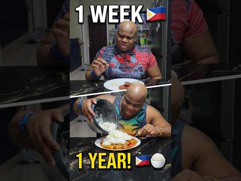 Why I eat so much rice now in the Philippines 🇵🇭🍚 #philippines #filipinofood #food