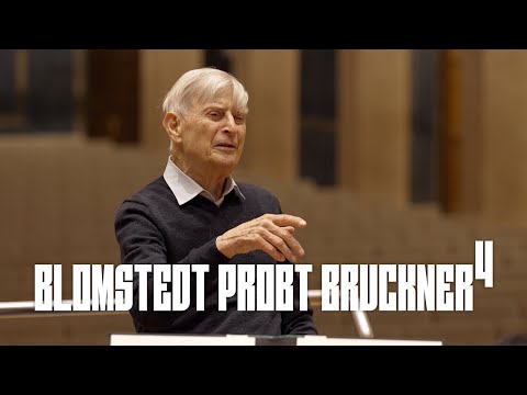 BRSO: Herbert Blomstedt probt Bruckner 4