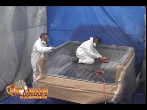 Armadillo Liners - Cartridge Spray System Demo.