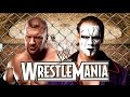 Triple H vs Sting Wrestlemania 31 Promo HD - YouTube