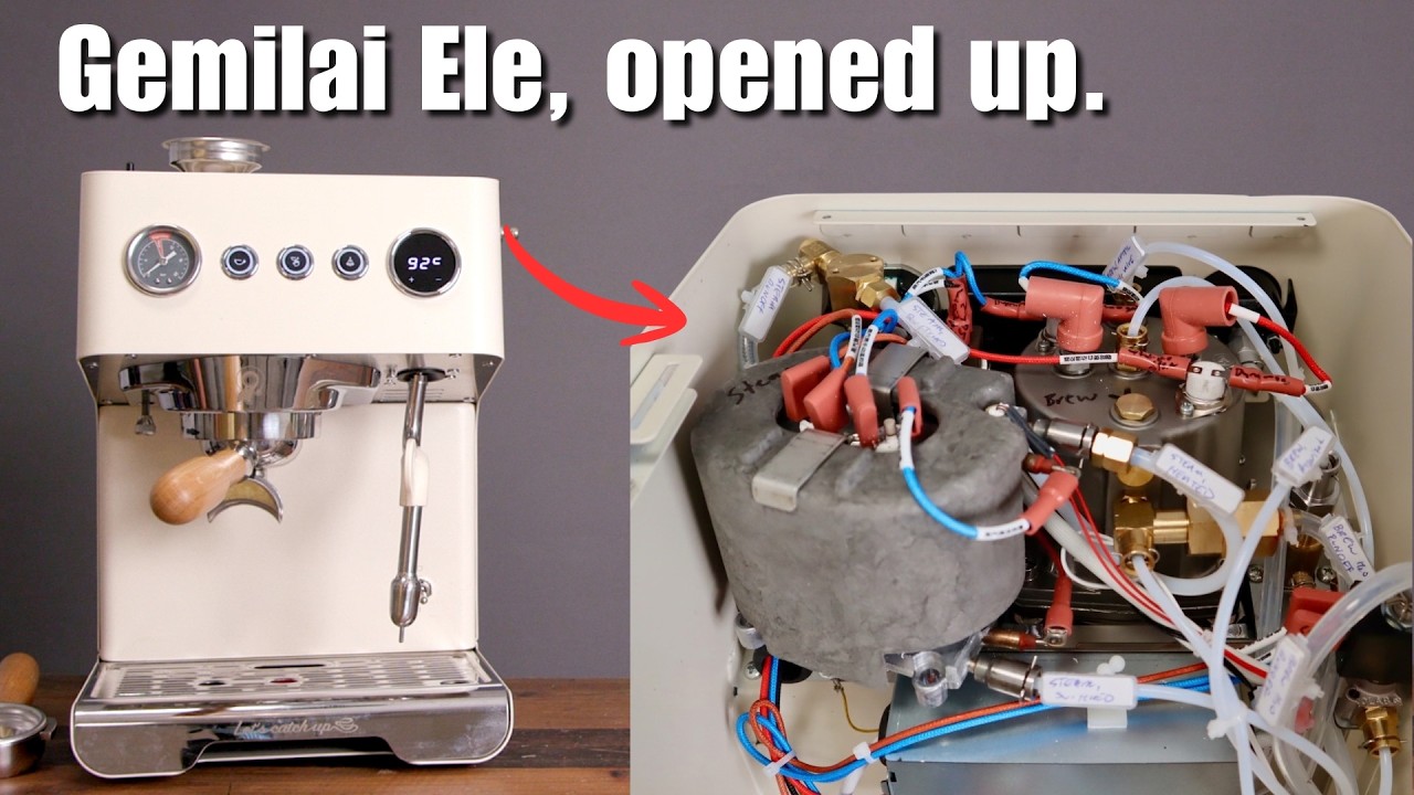 What's Inside the Gemilai Ele Espresso Machine?