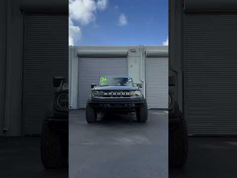 Best Minimal Mods || 2024 Ford Bronco Big Bend #bronco #mods #wheels #tires #lifted