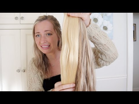 Blonde Zala Hair Extensions Vs Six Star Hair Imovie Kansas