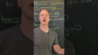 the differential equations terms you need to know.