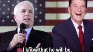 The Ghost of Ronald Reagan Endorses McCain