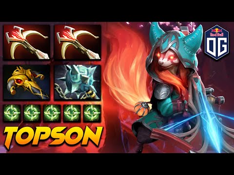 OG.Topson Hoodwink Mega Squirrel - Dota 2 Pro Gameplay [Watch & Learn]