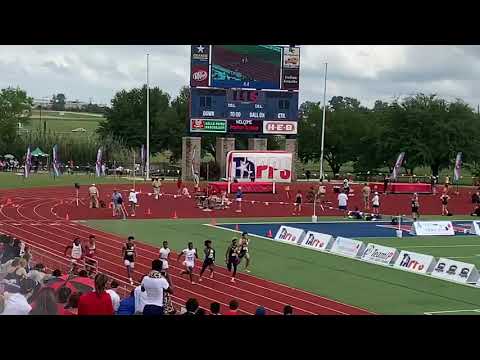 TAPPS 6A State Meet 100m 2019