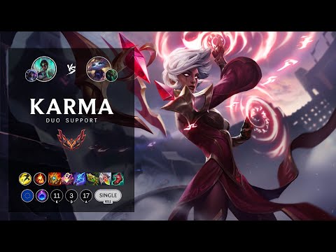 Karma Support vs Yuumi - EUW Grandmaster Patch 12.20