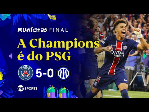 Gols e lances de PSG x Internazionale