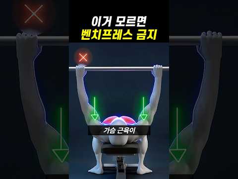 벤치프레스 여기서 모르는거 있으면 하지마셈