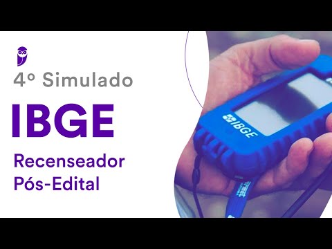 4º Simulado IBGE – Recenseador - Pós-Edital - Correção