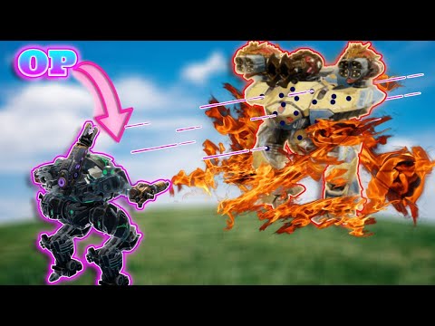 one clip KILL'S TITAN.... best FENRIR build  : war robots