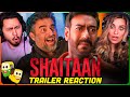 SHAITAAN Trailer Reaction! | Ajay Devgn | R Madhavan | Jyotika