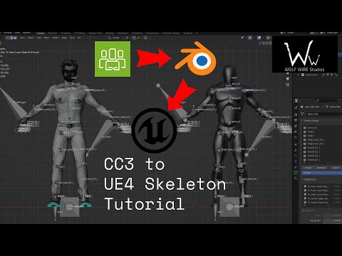 Tutorial - CC3 Character to UE4 Skeleton
