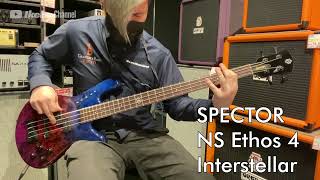 Video thumbnail for 【Ikebe B-Sound Check】SPECTOR NS Ethos 4 - Interstellar【試奏動画】 by Ikebe Channel｜池部楽器店