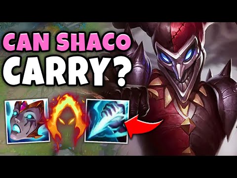 CAN PINK WARD 1V9 IN MASTER ELO WITH AP SHACO JUNGLE?! - League of Legends