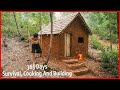 365 Days How I Survival Cooking And Building In The Rain Forest Full Video
