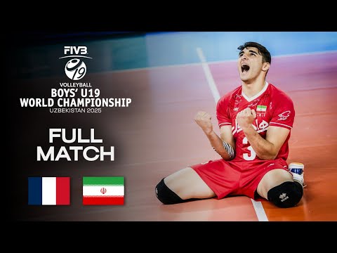 France vs. Iran - Semi Final 2 | Boys' U19 World Champs 2025 - Full Match