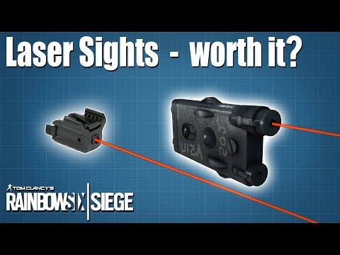脈衝光瞄準器，值得使用嗎？- 彩虹六號｜圍城 (Laser Sights, are they worth using? - Rainbow Six | Siege)