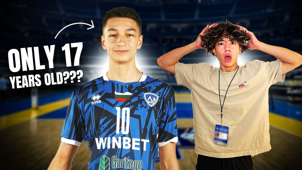 This VOLLEYBALL PRODIGY is only 17 YEARS OLD