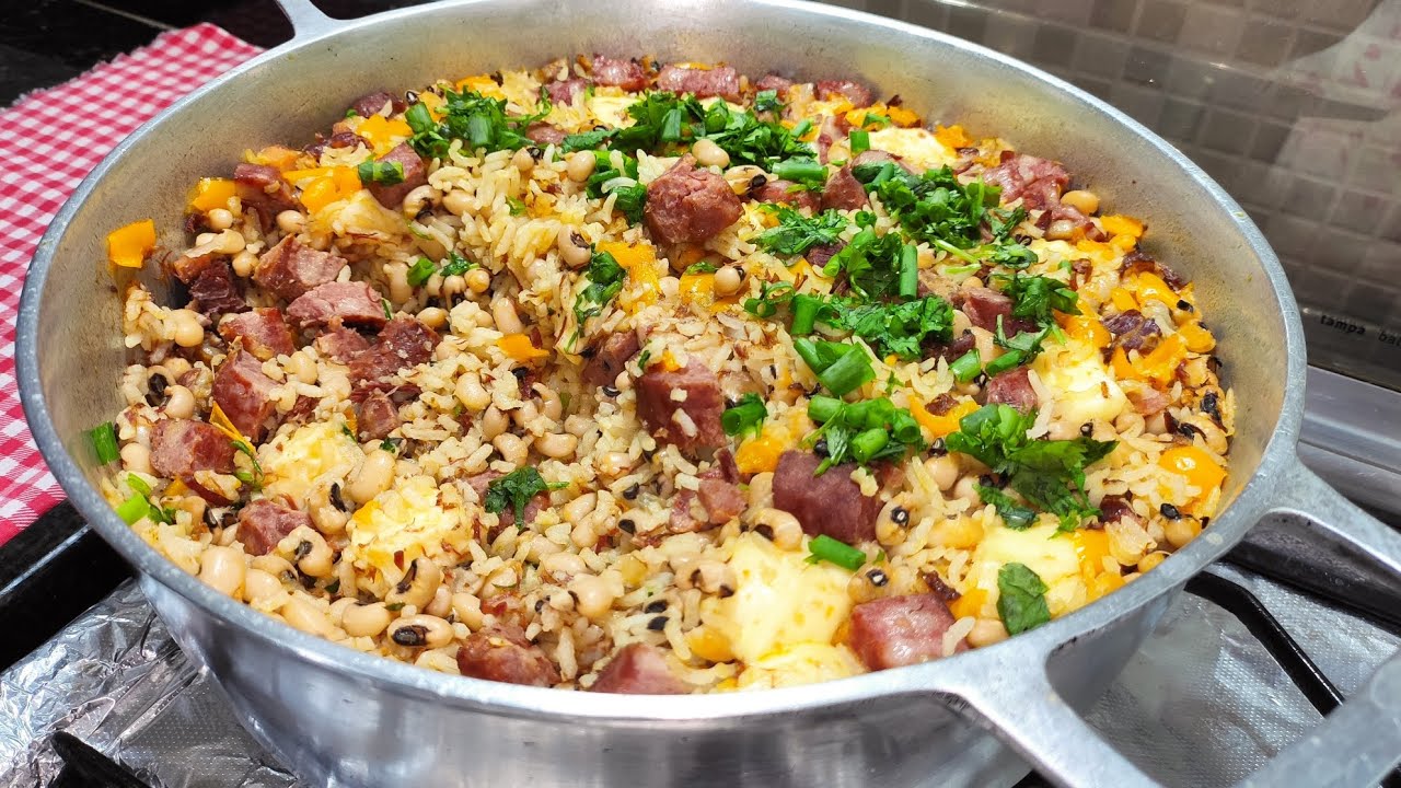 BAIÃO DE DOIS SABOROSO AO MODO DA LI OLIVEIRA !