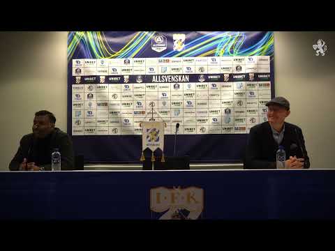 Presskonferens: IFK Göteborg – IFK Norrköping