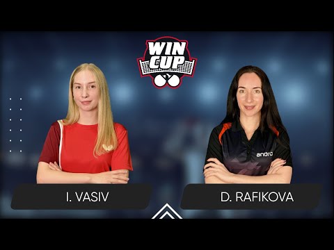 07:00 Iryna Vasiv - Diana Rafikova 21.10.2025 WINCUP Women Master. TABLE 1