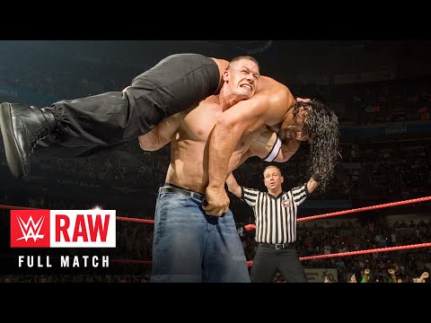 FULL MATCH: John Cena vs. Great Khali vs. Umaga | WWE Title Triple Threat Match: Raw, June 4, 2007