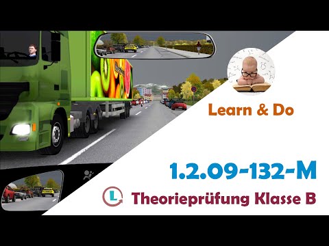 Lexi - Theorieprüfung Klasse B - 1.2.09-132-M - لکسی - گواهینامه رانندگی آلمانی