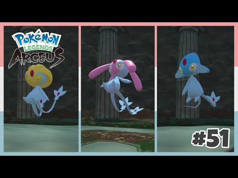 Catching Azelf, Mesprit, Uxie & Getting The Draco Plate In Pokemon Legends Arceus #51