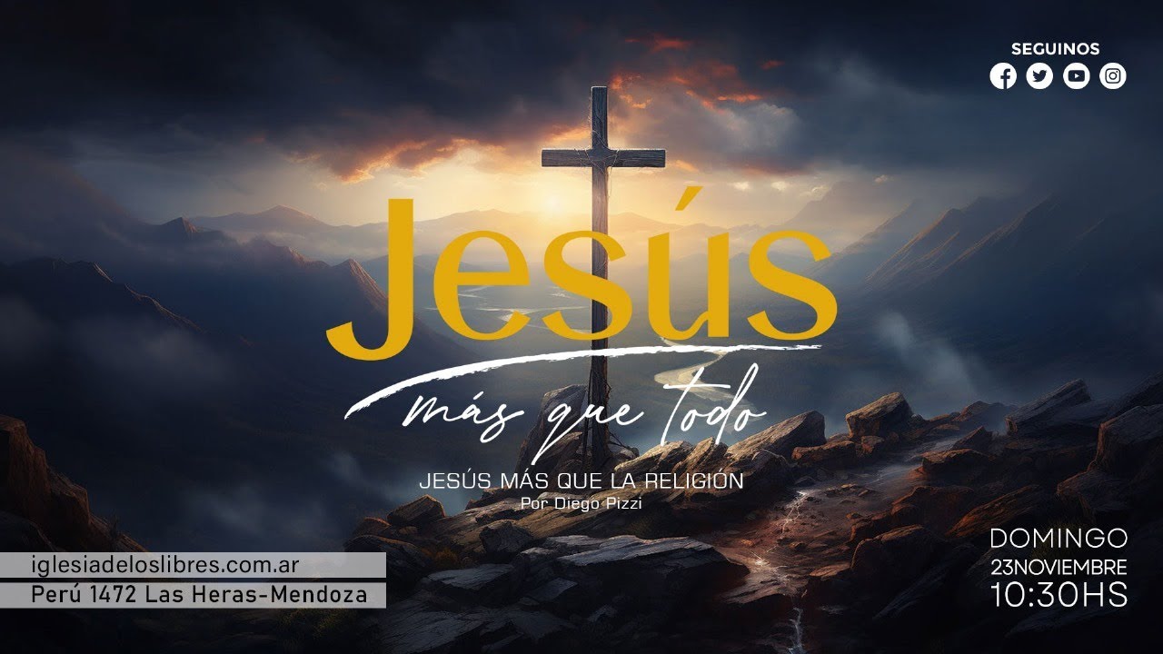 Jesús es más que todo: más que la religión