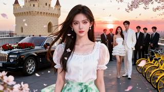 FULL婚禮當天，男友竟開婚禮車去接白月光，讓她騎共享去現場？她當場撕下婚紗，轉身挽上權貴的手，豪門千金身份曝光：本小姐不嫁了！#drama #甜宠 #霸总 #灰姑娘