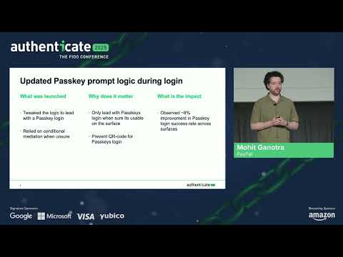 Authenticate 2025 Presentation | PayPal