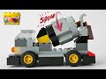 How To Build A Mixer Truck With Turning Drums Using LEGO Classic 10698 Alternate Build コンクリ�