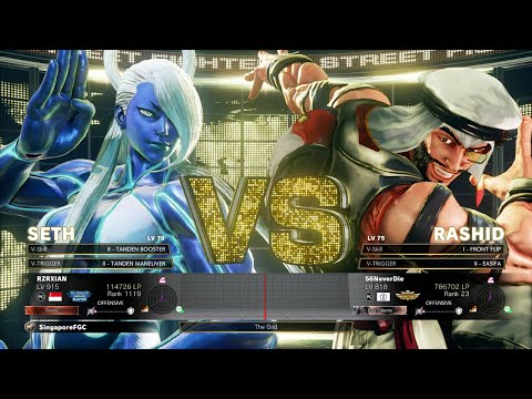 SFV Champion Edition 🔥 Xian (Seth) Vs Oil King (Rashid) 🔥 Online Match's 01-30-2023