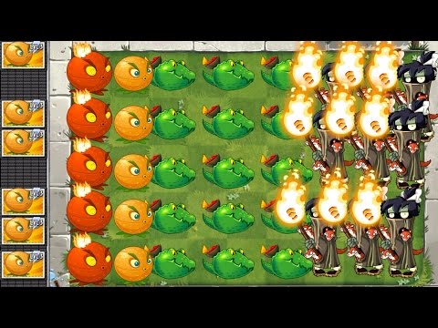 Plants vs Zombies 2 Massive Weasel Hoarder Attack vs PVZ Citron and Guacodile