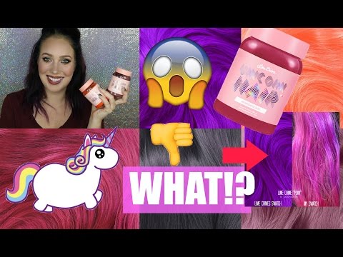 Lime Crime UNICORN HAIR COLOUR | NO BS* HONEST REVIEW...