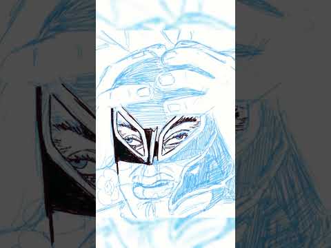 I drew REY MYSTERIO ! By VAMEEE