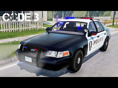 First Look at Code 3 a NEW Police Simulator!