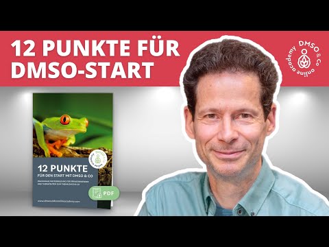 12 PUNKTE, die Du bei DMSO unbedingt beachten solltest! ➜ Dr. Hartmut Fischer