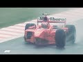 Schumacher And Coulthard S Belgian Bust Up 1998 Belgian Grand Prix