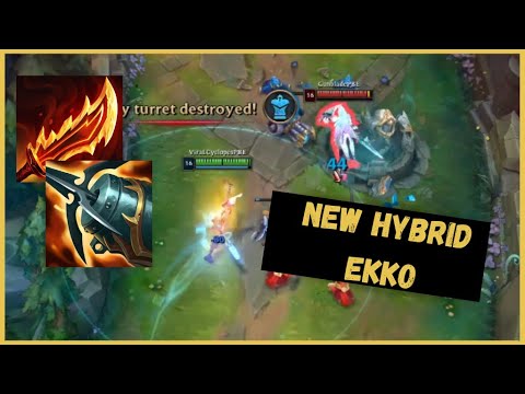 Hybrid Ekko Limit Testing With New Item Updates | League of Legends Clip