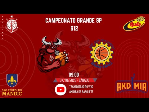 Regatas x São José: Campeonato Grande SP 2023 de Basquete, Sub12