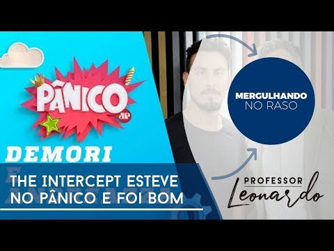 Leandro Demori e Carlos Andreazza no Pânico
