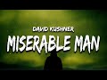 David Kushner - Miserable Man (Lyrics) "all we wanted was a place to feel like home"